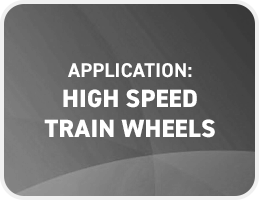Checking High Speed Train Wheels