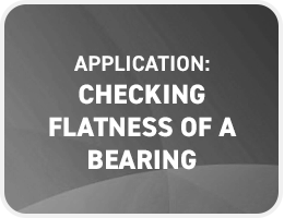 Checking Flatness of a Bearing