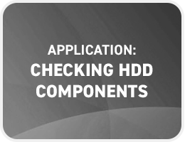 Checking HDD Components Button