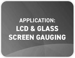 LCD Glass Screen Gauging Button